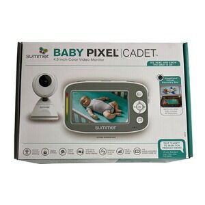Summer Infant Baby Pixel Cadet 4.3 Inch Color Video Monitor with Night Vision C3
